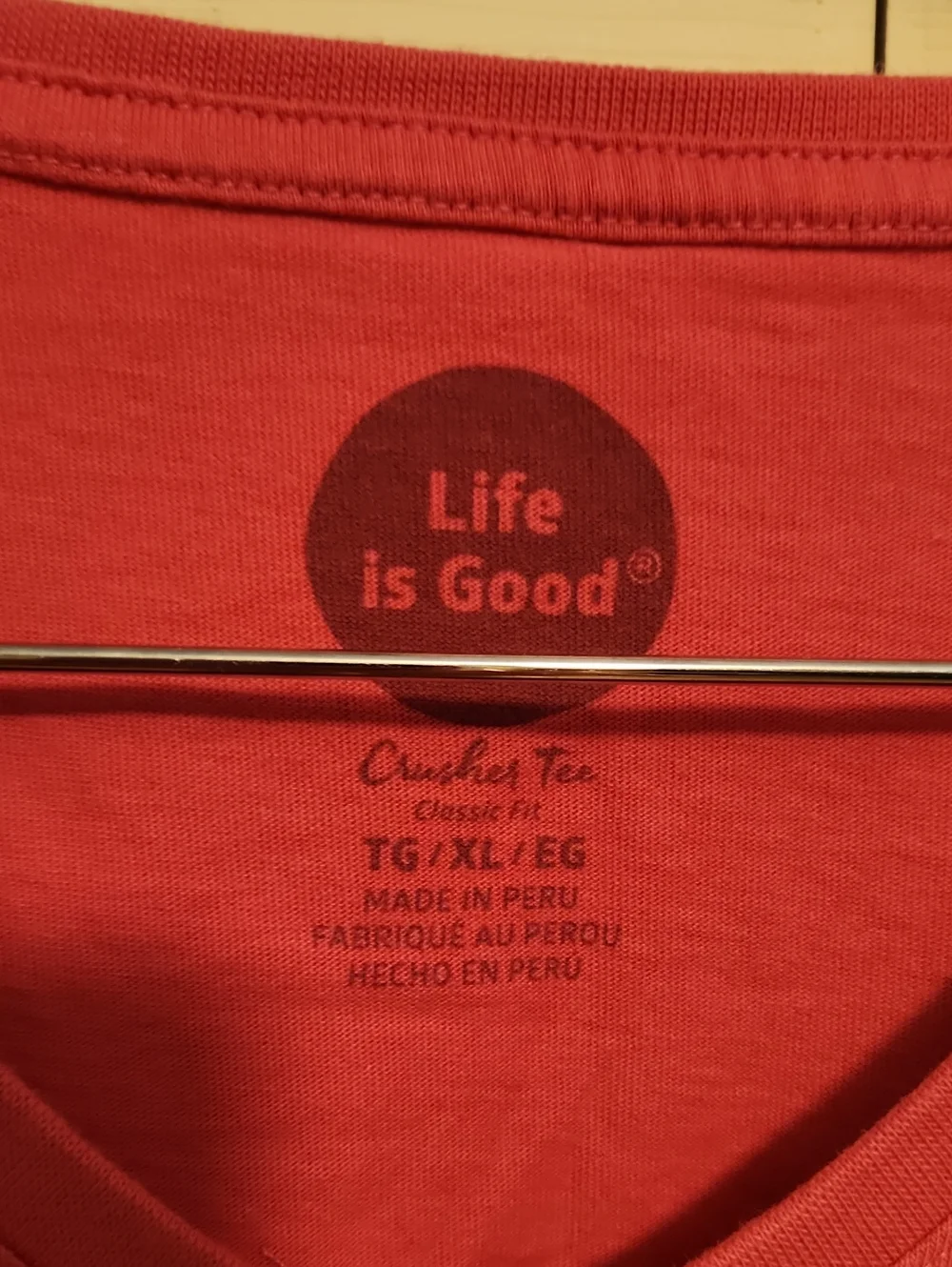 Life Is Good Pink Sea Turtle Crusher Tee Shirt XL Not All Who Wander Are Lost - Picture 3 of 4